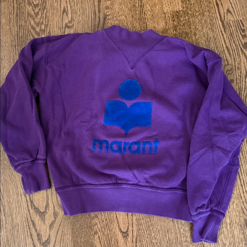 Isabel Marant Purple Sweatshirt